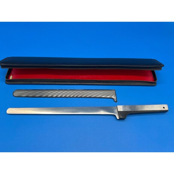 Japanese Yanagiba Slicing Knife With Protective Leather Case - 300mm Stainless S - Picture 2 of 14